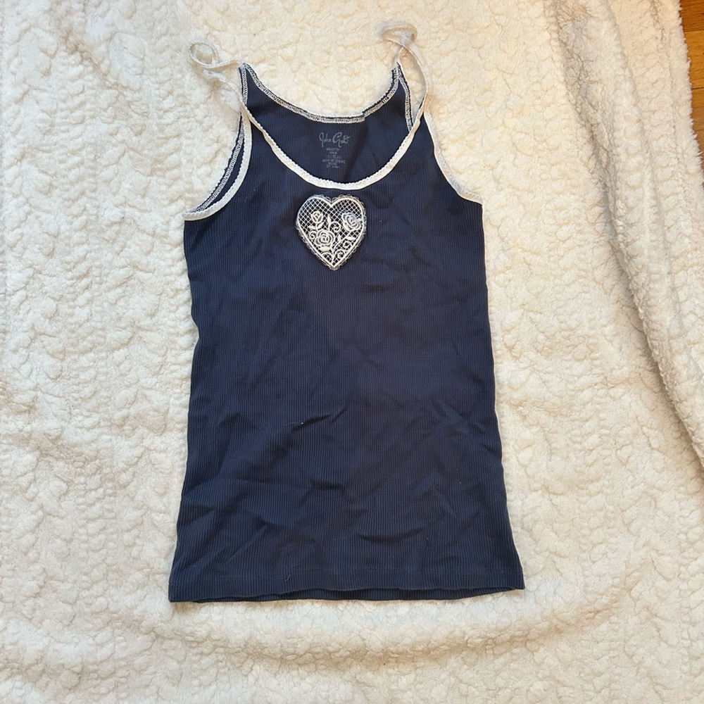 Brandy Melville Amara Hearts Tank